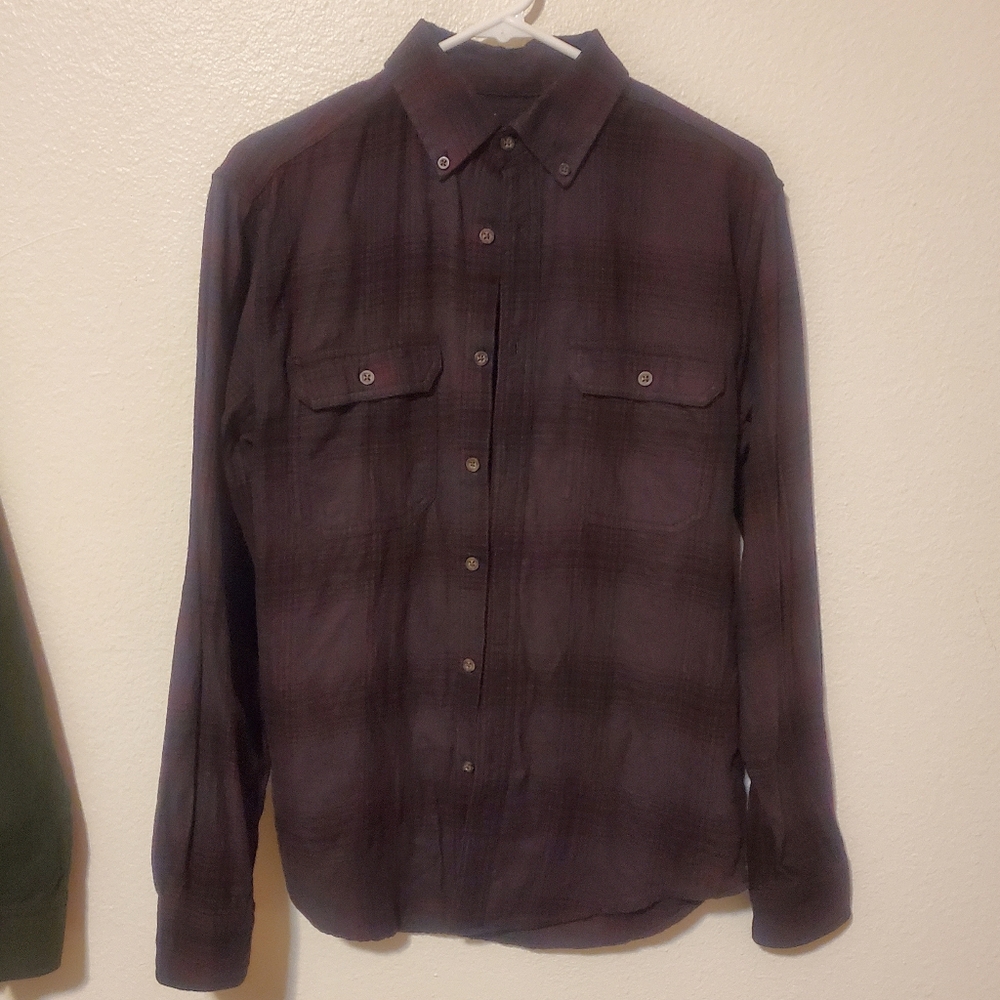 Outkast Embroidered Plaid Button-Up Flannel Shirt Stankonia Graphic - Picture 3 of 12